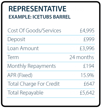 Buyline representative example 2 -Finance Page